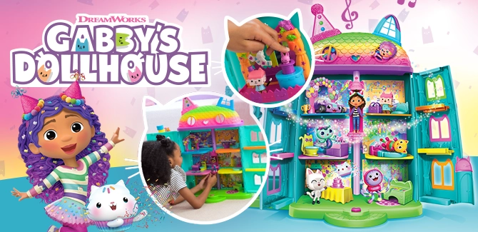 Zestaw Tęczowy Koci Domek